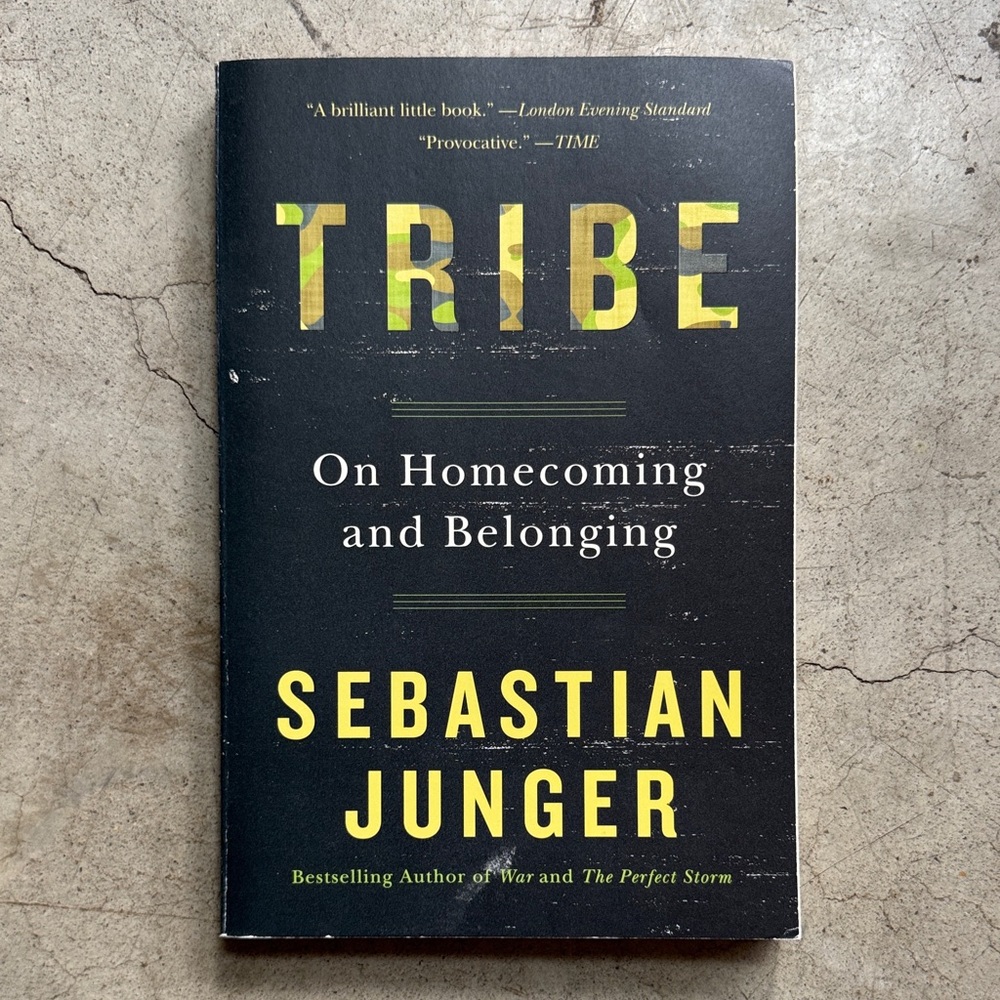 Tribe by Sebastian Junger psychology read
